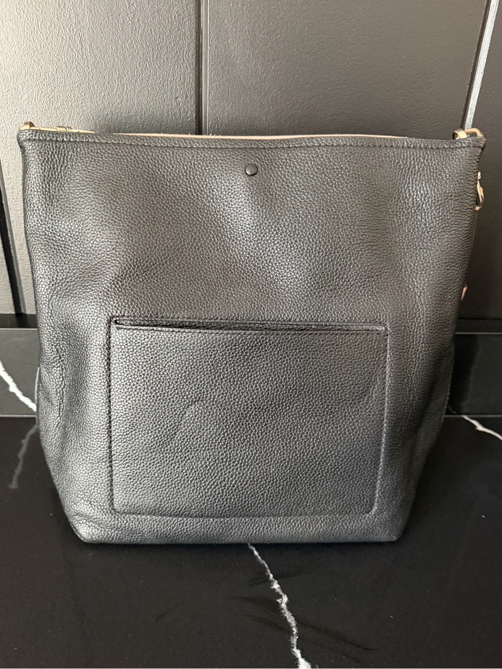 Kate Spade New York Pebbled Leather Shoulder Bag Black - Picture 5 of 10